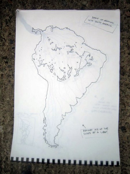 Dead Leaf original concept sketch - January 2008