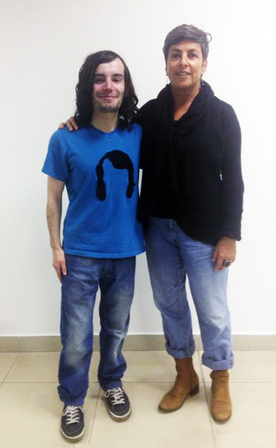 Me and Maria Mercedes Salgado