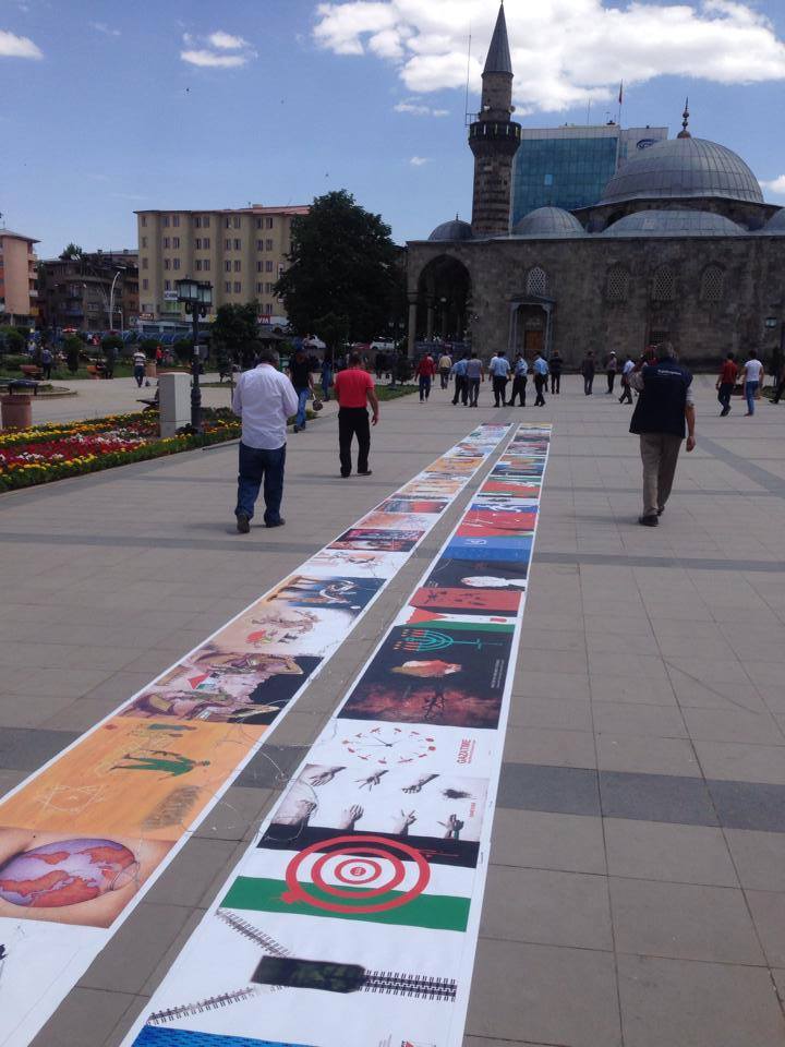 Gaza Poster Exhibition - Turkey 11