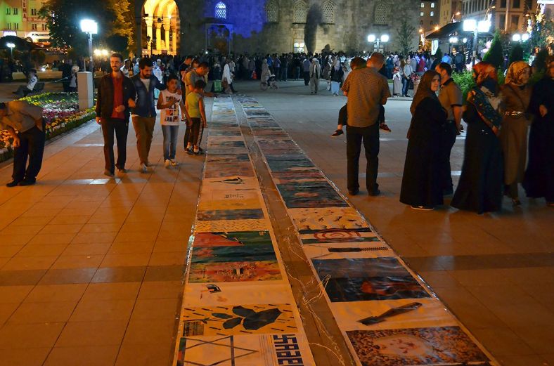 Gaza Poster Exhibition - Turkey 2