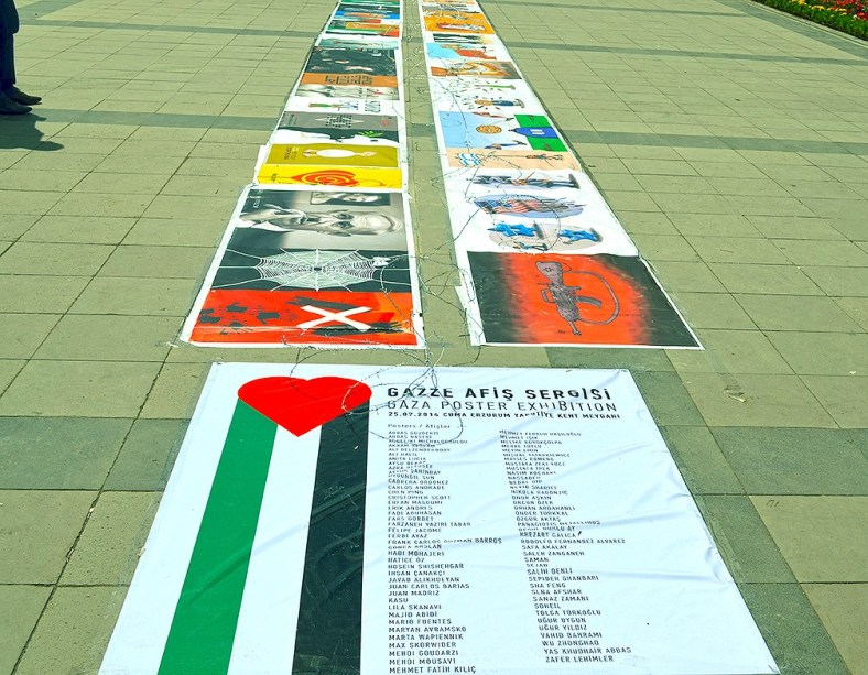 Gaza Poster Exhibition - Turkey 3