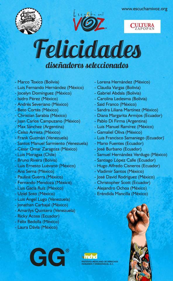 escucha mi voz 2014 selected designers