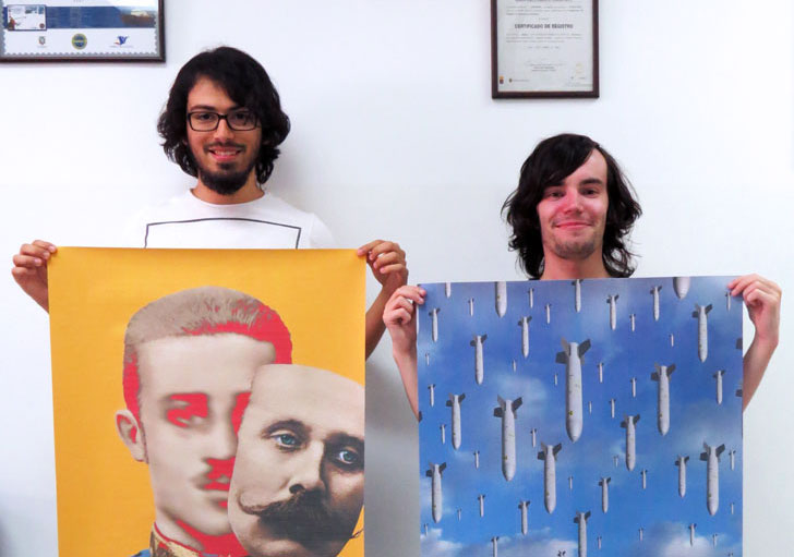 Graphic Design Festival Scotland 2014 – Sending posters