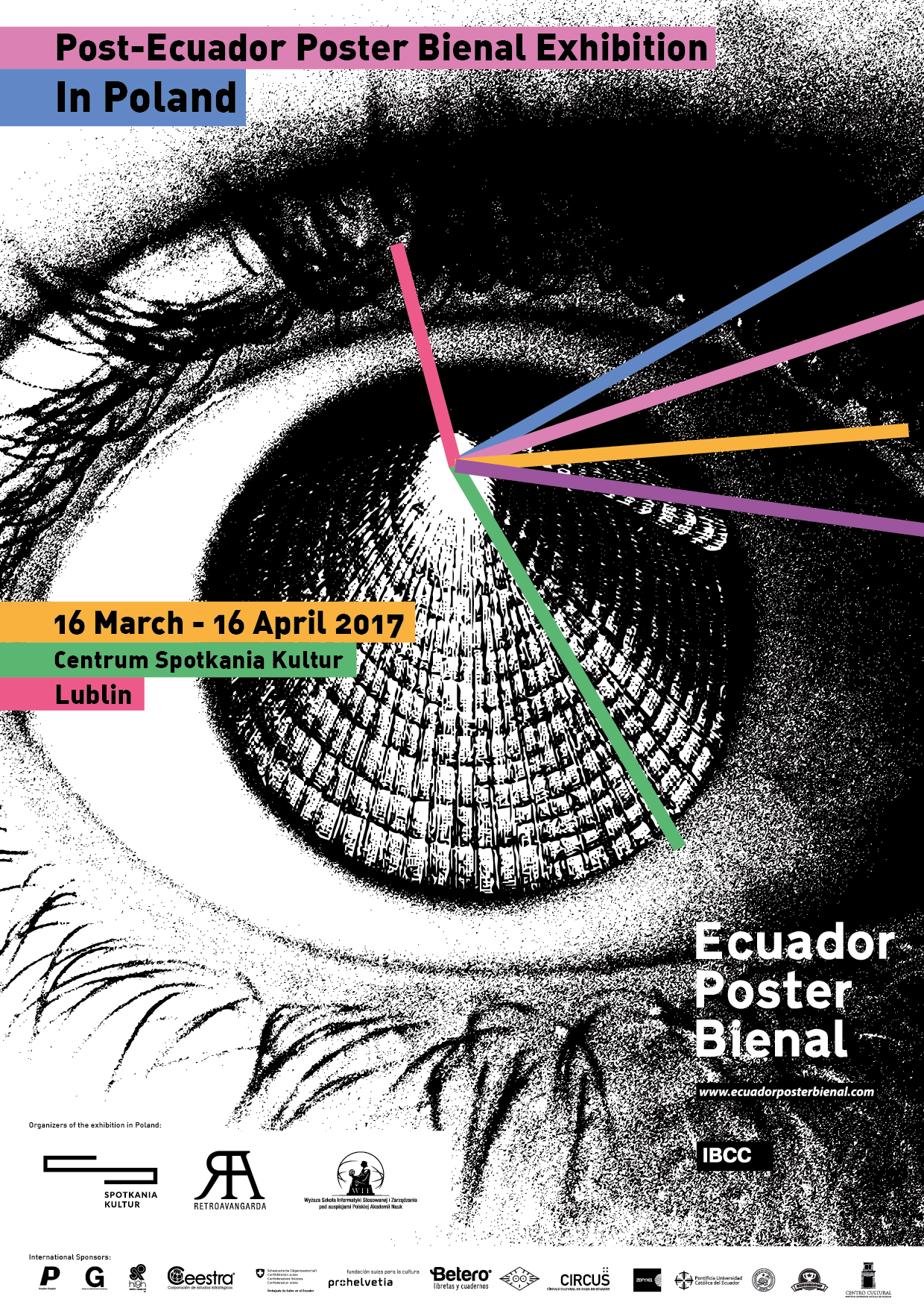Ecuador Poster Bienal in Poland